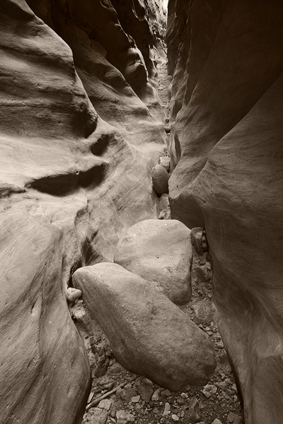 This is a well known slot canyon near Goblin Valley State Park. The first time I visited there were literally over a hundred...